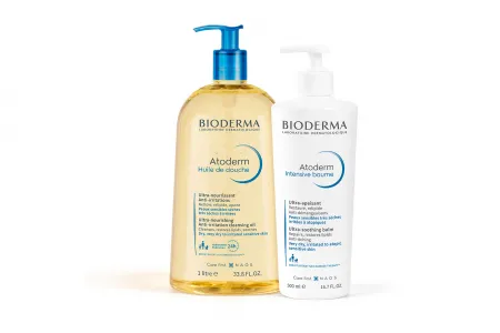 Atoderm aceite de ducha y Atoderm intensive Baume de BIODERMA