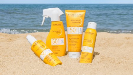 Range of Bioderma Photoderm sun protection products