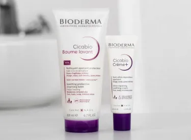 Introducing 2 products of Cicabio range with cleansing balm and Crème+